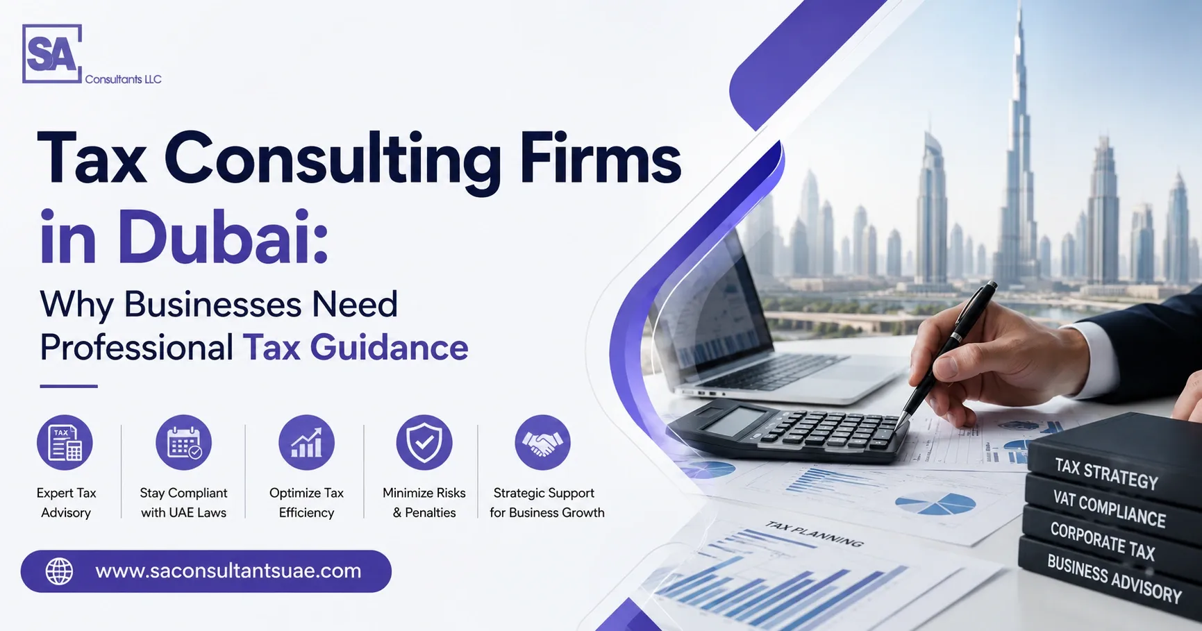 Tax consulting firms in Dubai help businesses stay compliant, reduce tax risks, optimize financial planning, and navigate UAE tax regulations confidently.