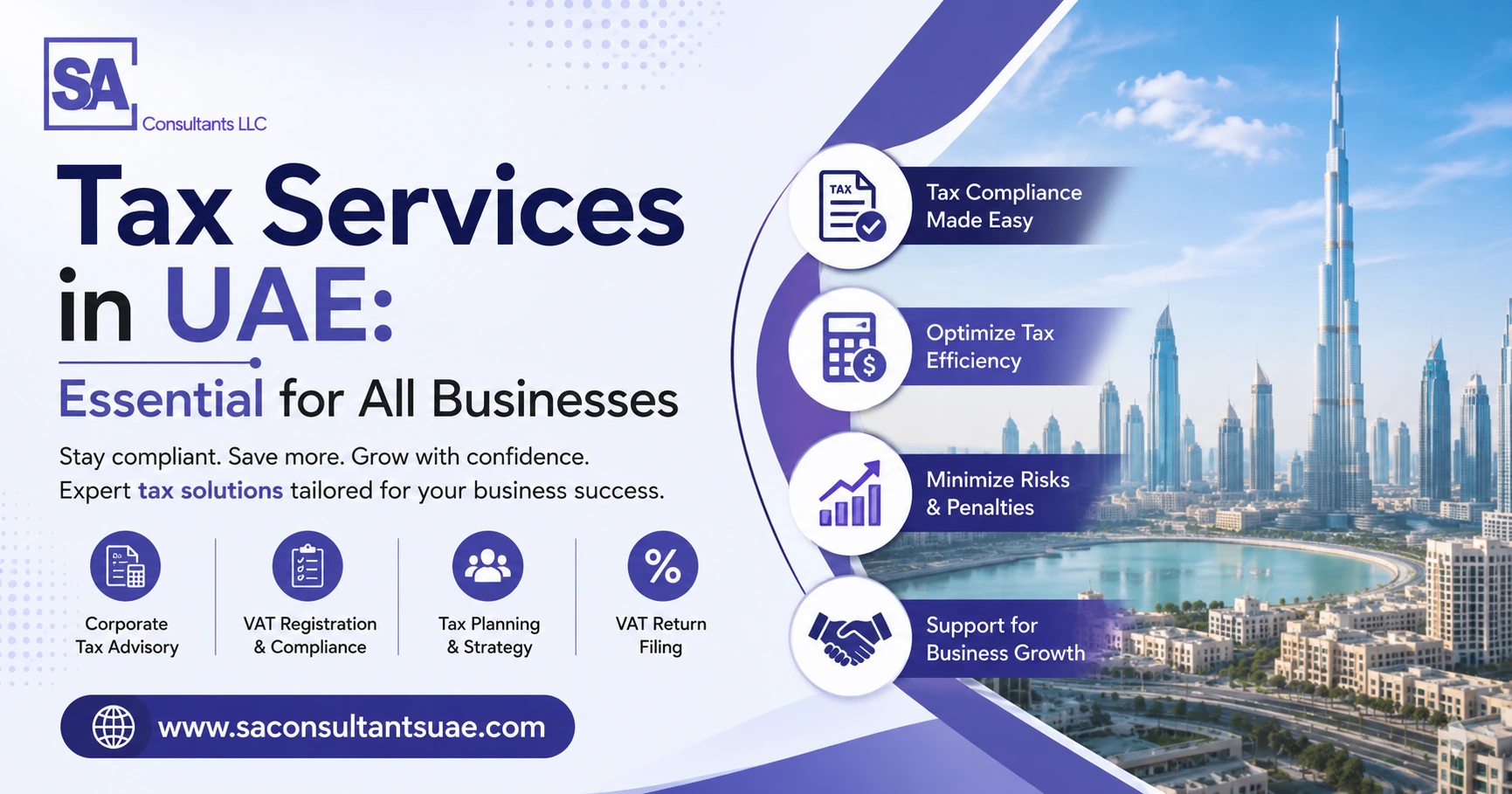 Professional tax services in UAE help businesses stay compliant, optimize tax planning, meet filing deadlines, and avoid costly penalties.