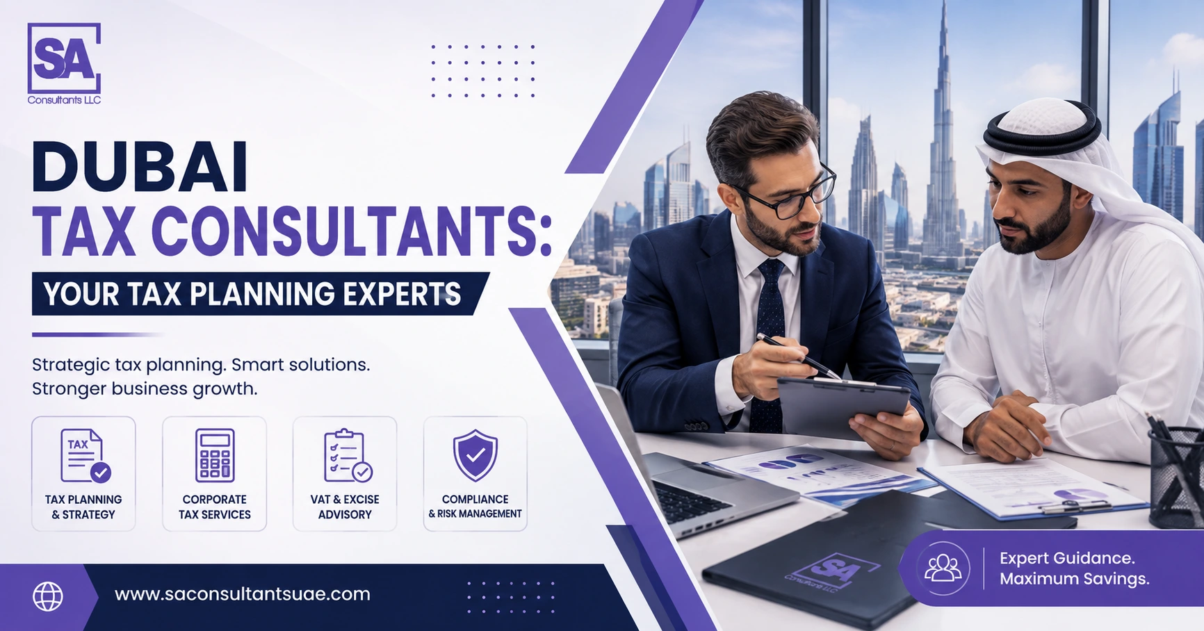 Dubai Tax Consultants provide expert tax planning, corporate tax compliance, VAT guidance, and tailored financial solutions to help businesses grow.