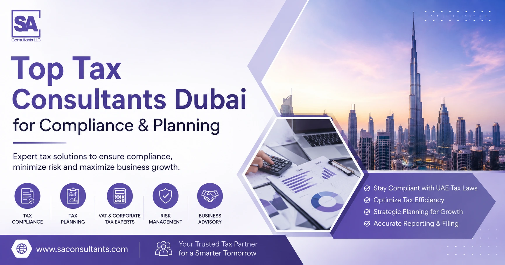 Find trusted Top Tax Consultants Dubai for expert tax compliance, planning, and advisory services that help businesses manage taxes and stay compliant