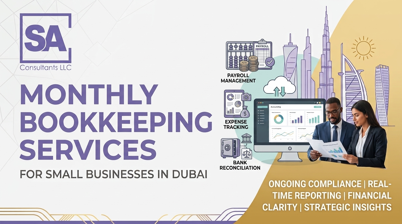 Accounting and bookkeeping services Dubai for UAE businesses