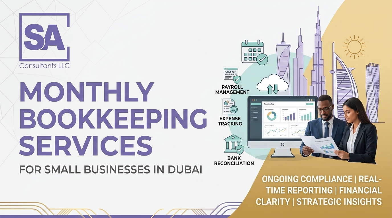 monthly bookkeeping services Dubai