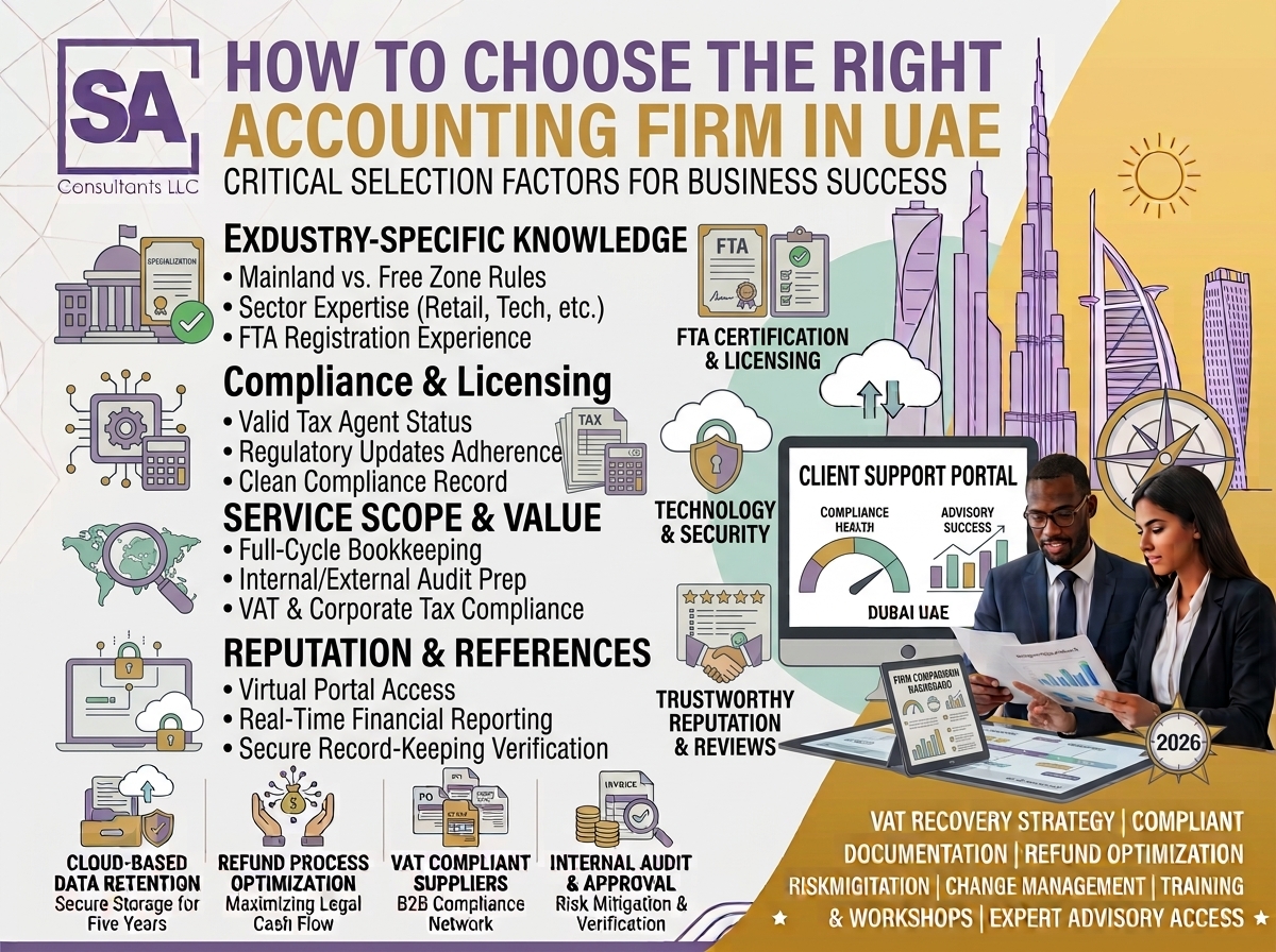 Accounting Firms in UAE: How to Choose the Right One